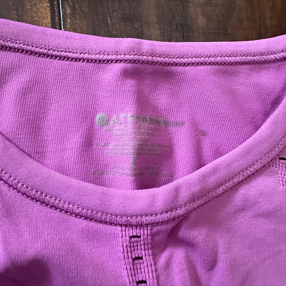 Athleta pink/purple tank top size small - Picture 3 of 4